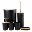 Complete Bathroom Accessories Soap Dispenser Toothbrush Holder Set of 6 Pcs**   (Ctn Box 12 units)