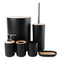 Complete Bathroom Accessories Soap Dispenser Toothbrush Holder Set of 6 Pcs**   (Ctn Box 12 units)