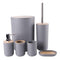Complete Bathroom Accessories Soap Dispenser Toothbrush Holder Set of 6 Pcs**   (Ctn Box 12 units)