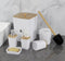 Complete Bathroom Accessories Soap Dispenser Toothbrush Holder Set of 6 Pcs**   (Ctn Box 12 units)