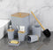 Complete Bathroom Accessories Soap Dispenser Toothbrush Holder Set of 6 Pcs**   (Ctn Box 12 units)