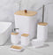 Complete Bathroom Accessories Soap Dispenser Toothbrush Holder Set of 6 Pcs**   (Ctn Box 12 units)