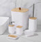 Complete Bathroom Accessories Soap Dispenser Toothbrush Holder Set of 6 Pcs**   (Ctn Box 12 units)