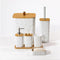 Complete Bathroom Accessories Soap Dispenser Toothbrush Holder Set of 6 Pcs**   (Ctn Box 12 units)
