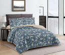 Elegant Design Comforter Bedspread Bedding Set Bed Cover with Pillowcase Set of 3 pcs Bed Cover 220*240 cm Pillowcase 50*70 cm   (Ctn Box 17 units)