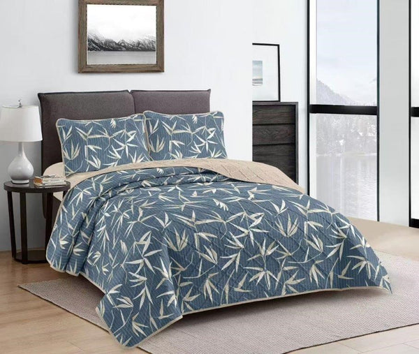 Elegant Design Comforter Bedspread Bedding Set Bed Cover with Pillowcase Set of 3 pcs Bed Cover 220*240 cm Pillowcase 50*70 cm   (Ctn Box 17 units)