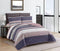 Elegant Design Comforter Bedspread Bedding Set Bed Cover with Pillowcase Set of 3 pcs Bed Cover 220*240 cm Pillowcase 50*70 cm   (Ctn Box 17 units)