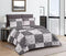 Elegant Design Comforter Bedspread Bedding Set Bed Cover with Pillowcase Set of 3 pcs Bed Cover 220*240 cm Pillowcase 50*70 cm   (Ctn Box 17 units)