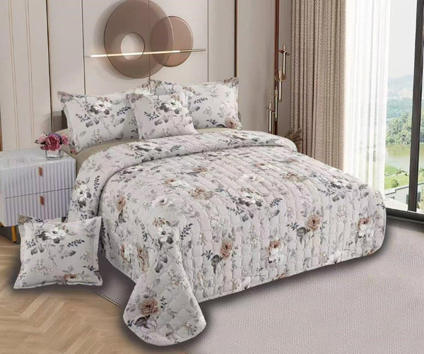 Elegant Design Comforter Bedspread Bedding Set Bed Cover with Pillowcase Set of 3 pcs Bed Cover 220*240 cm Pillowcase 50*70 cm   (Ctn Box 17 units)