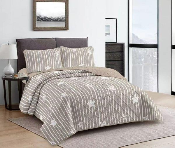 Elegant Design Comforter Bedspread Bedding Set Bed Cover with Pillowcase Set of 3 pcs Bed Cover 220*240 cm Pillowcase 50*70 cm   (Ctn Box 17 units)
