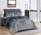 Elegant Design Comforter Bedspread Bedding Set Bed Cover with Pillowcase Set of 3 pcs Bed Cover 220*240 cm Pillowcase 50*70 cm   (Ctn Box 17 units)