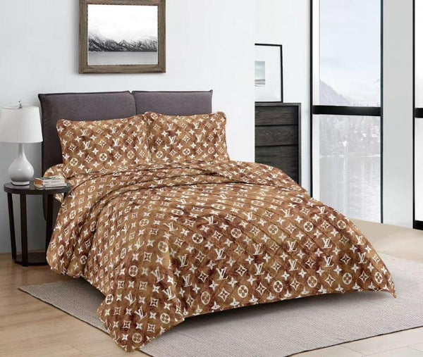 Elegant Design Comforter Bedspread Bedding Set Bed Cover with Pillowcase Set of 3 pcs Bed Cover 220*240 cm Pillowcase 50*70 cm   (Ctn Box 17 units)
