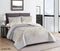 Elegant Design Comforter Bedspread Bedding Set Bed Cover with Pillowcase Set of 3 pcs Bed Cover 220*240 cm Pillowcase 50*70 cm   (Ctn Box 17 units)
