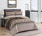 Elegant Design Comforter Bedspread Bedding Set Bed Cover with Pillowcase Set of 3 pcs Bed Cover 220*240 cm Pillowcase 50*70 cm   (Ctn Box 17 units)