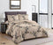 Elegant Design Comforter Bedspread Bedding Set Bed Cover with Pillowcase Set of 3 pcs Bed Cover 220*240 cm Pillowcase 50*70 cm   (Ctn Box 17 units)