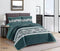 Elegant Design Comforter Bedspread Bedding Set Bed Cover with Pillowcase Set of 3 pcs Bed Cover 220*240 cm Pillowcase 50*70 cm   (Ctn Box 17 units)