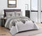 Elegant Design Comforter Bedspread Bedding Set Bed Cover with Pillowcase Set of 3 pcs Bed Cover 220*240 cm Pillowcase 50*70 cm   (Ctn Box 17 units)