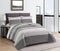 Elegant Design Comforter Bedspread Bedding Set Bed Cover with Pillowcase Set of 3 pcs Bed Cover 220*240 cm Pillowcase 50*70 cm   (Ctn Box 17 units)