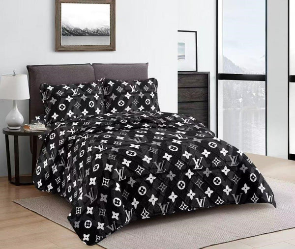 Elegant Design Comforter Bedspread Bedding Set Bed Cover with Pillowcase Set of 3 pcs Bed Cover 220*240 cm Pillowcase 50*70 cm   (Ctn Box 17 units)