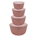 Plastic Airtight Food Container Set/4 Pcs 26*14 cm