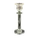 Home Decor Crystal Glass Table Top Candleholder 17.5 cm