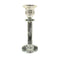 Home Decor Crystal Glass Table Top Candleholder 17.5 cm