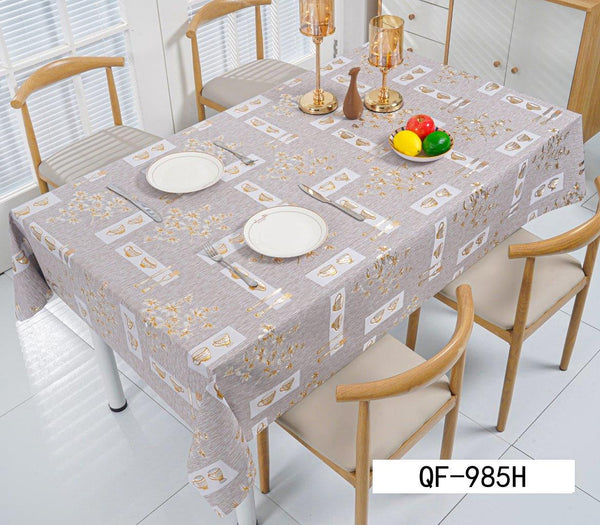 Premium Abstract Design PVC Table Cloth Table Cover Protector 1.37*20 m (Ctn Box 40 units)