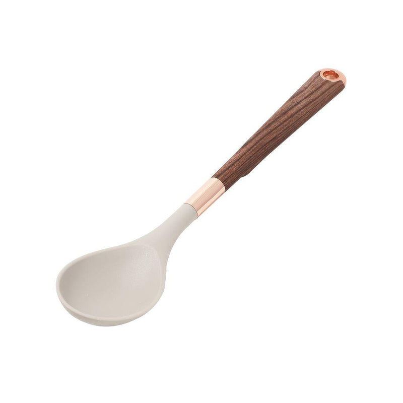 Easy Grip Silicone Ladle Spoon Heat Resistant Handle 33 cm