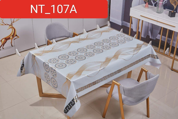 Premium Abstract Design PVC Table Cloth Table Cover Protector 1.37*20 m (Ctn Box 40 units)