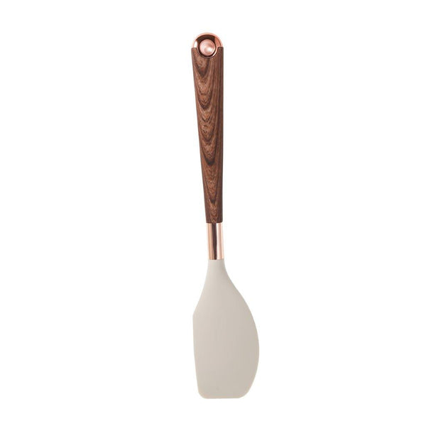 Easy Grip Silicone Spatula Spoon Heat Resistant Handle 33 cm