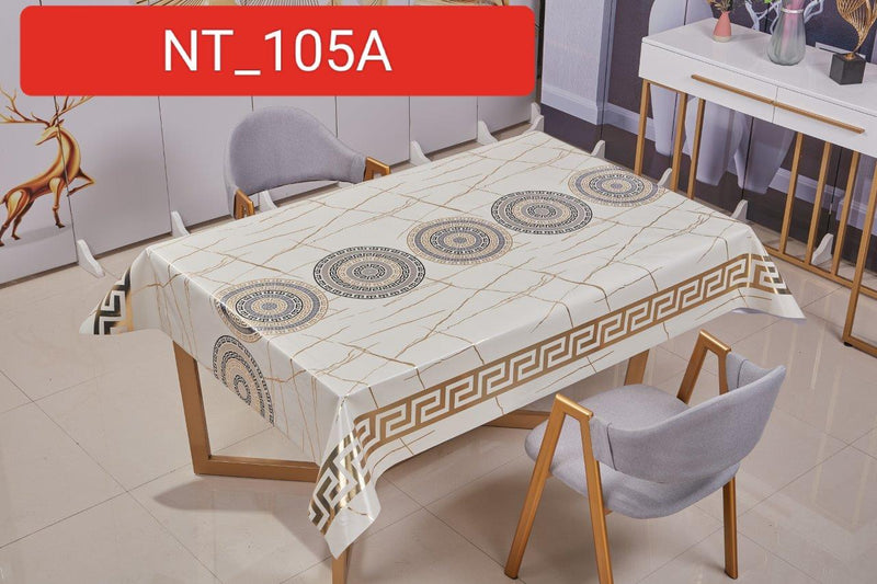 Premium Abstract Roman Design PVC Table Cloth Table Cover Protector 1.37*20 m (Ctn Box 40 units)