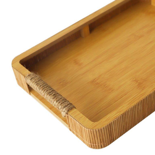 Abstract Deco Food Tray MDF Rectangle Serving Tray Set of 2 Pcs (Ctn Box 12 units)