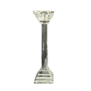 Home Decor Crystal Glass Table Top Candleholder 17 cm