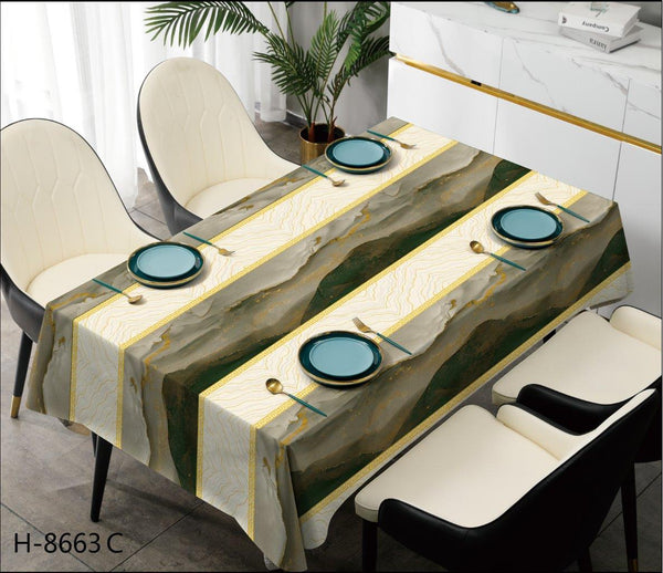 Premium Abstract Design PVC Table Cloth Table Cover Protector 1.37*20 m (Ctn Box 40 units)