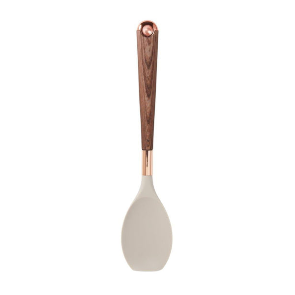 Easy Grip Silicone Spatula Spoon Heat Resistant Handle 33 cm