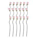 Realistic Touch Daisy Artificial Flower Stems Garland Set of 5 For Vase Centrepiece Wedding Party 1.55 Meter (Ctn Box 120 units)