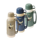 Vacuum Insulated Portable Plastic Multi-color Travel Flask Thermos Flask 1.8L  (Ctn Box 12 units)