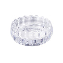 Crystal Cut Modern Clear Round Glass Ashtray 11*5 cm (Ctn Box 36 units)
