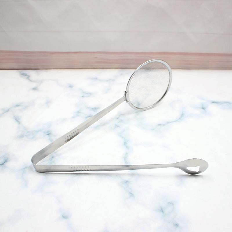 Potato Clip and Oil Strainer, 10(D)*26(H) cm.