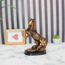 Sculpture Statue Resin Horse Bronze Colour 21*10.5*14