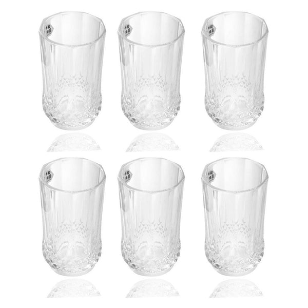 Drinking Glass Tumblers Set of 6 6*5.5*13 cm