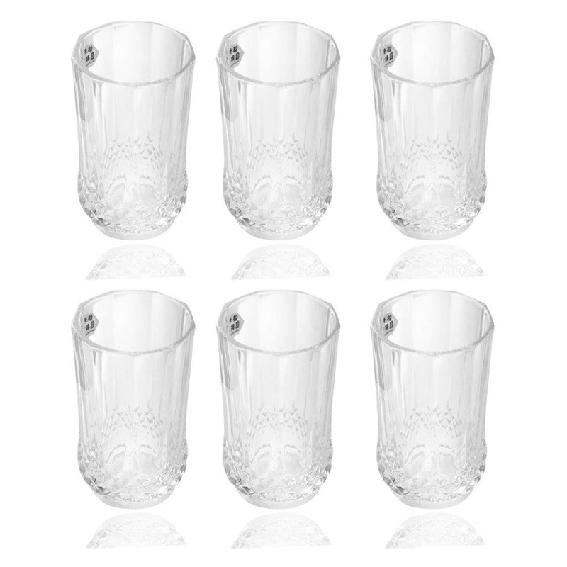 Drinking Glass Tumblers Set of 6 6*5.5*13 cm