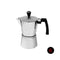 Italian Style Stove Top Espresso Coffee Maker 6 Cup Silver 400 ml