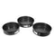 Teflon Coated Spring Form Set of 3 Round Baking Cake Mould 24/26/28 cm