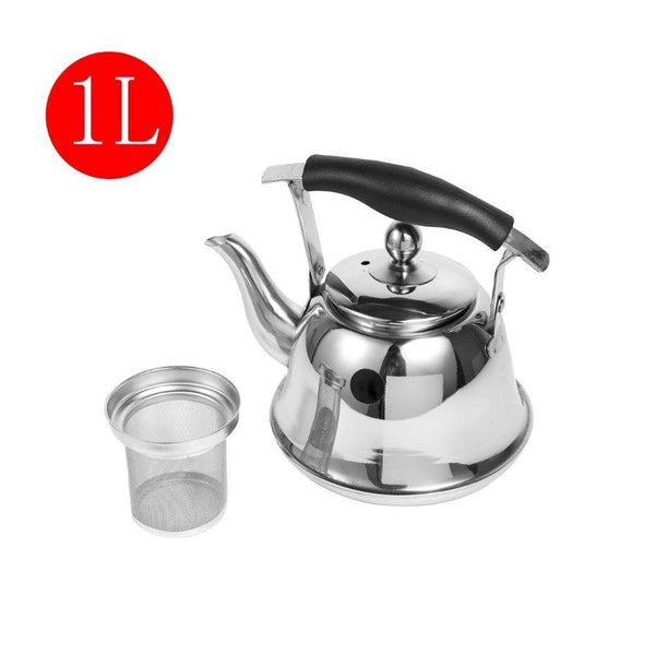 Stainless Steel Tea Pot Kettle 1 Litre