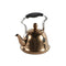 Stainless Steel Gold Plated Tea Pot Kettle 1 Litre