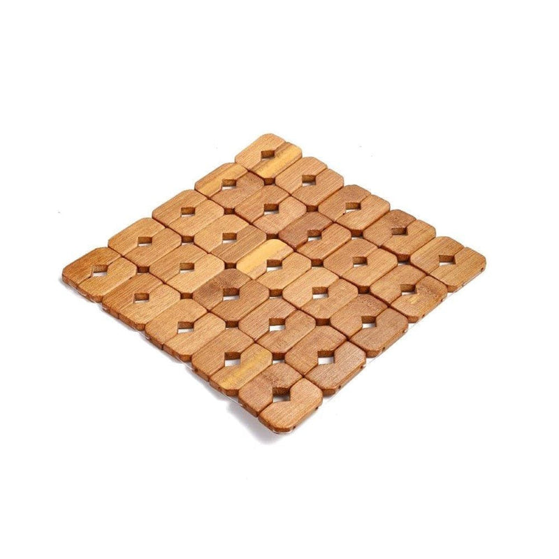 Bamboo Dish Mat Table Protector 18.5 cm