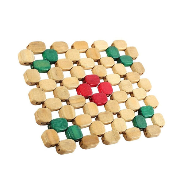 Bamboo Dish Mat Table Protector 19 cm