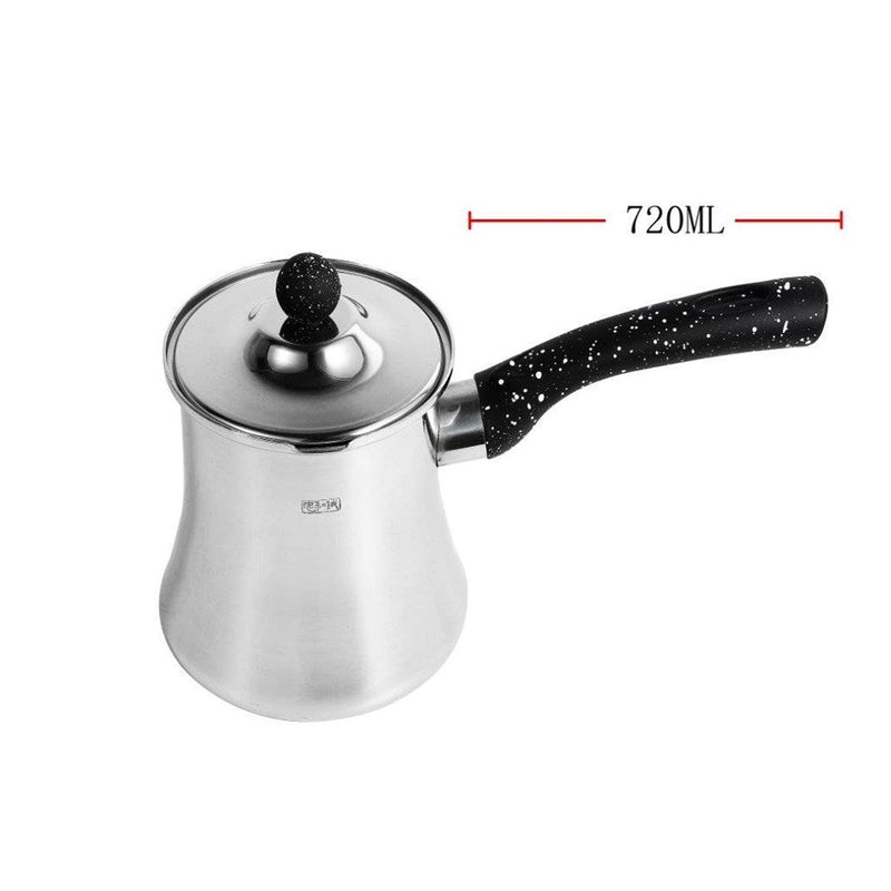 Stainless Steel Turkish Coffee Pot Warmer 720 ml