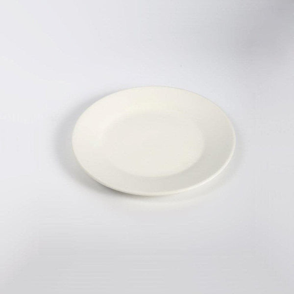 Ceramic Flat Dinner Plate 6 Inch 15 cm